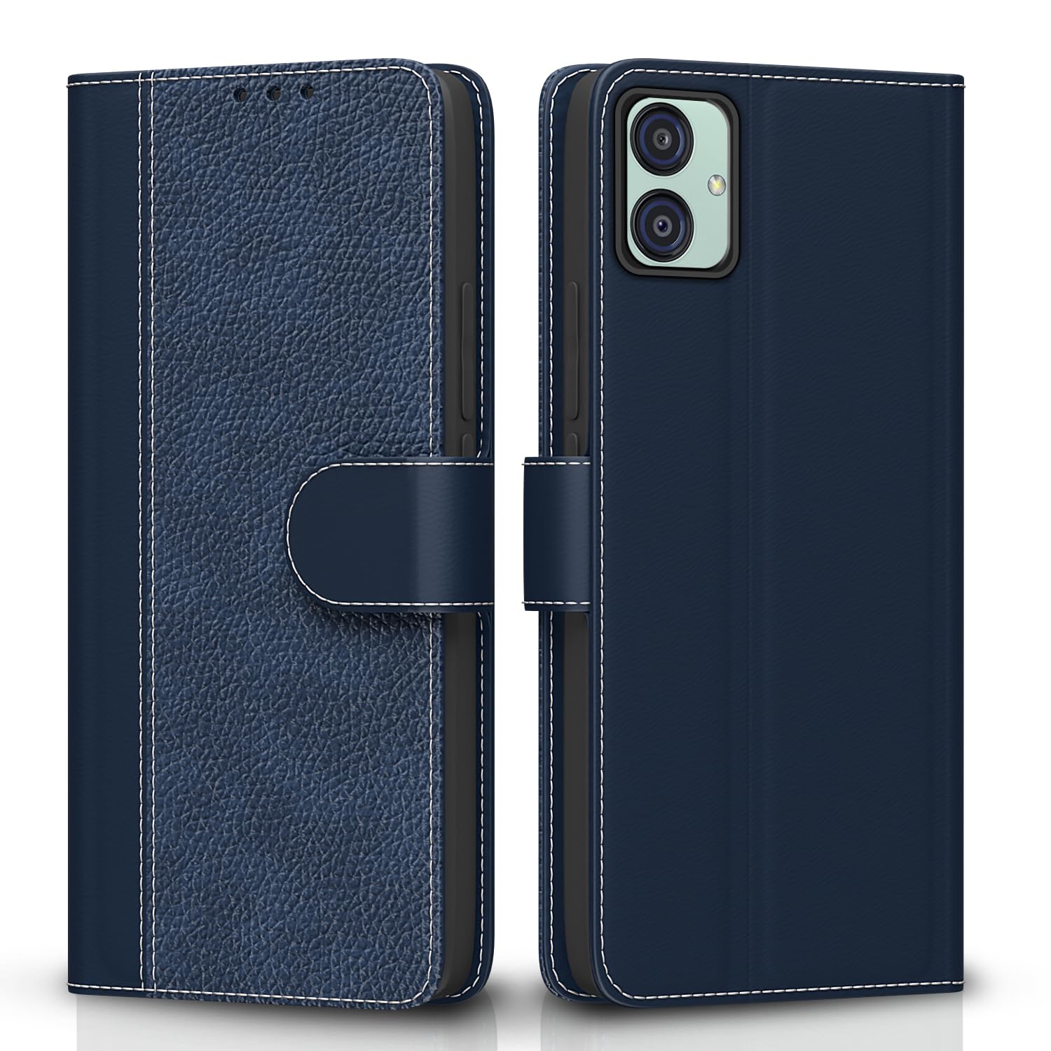 Pikkme blue flip case for Samsung M04/F04/A04e