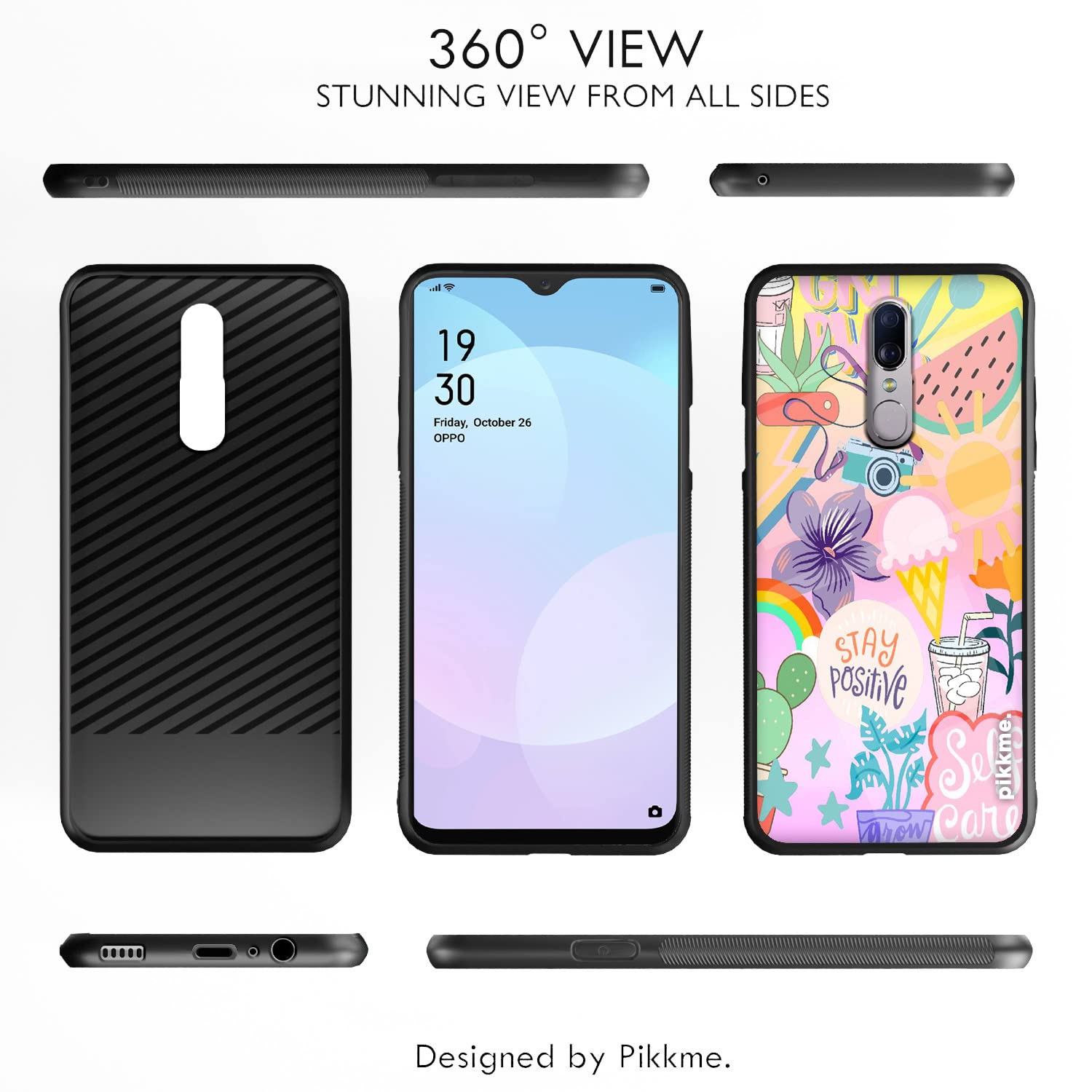 Oppo F11 Hybrid mobile cover by Pikkme – photo 2