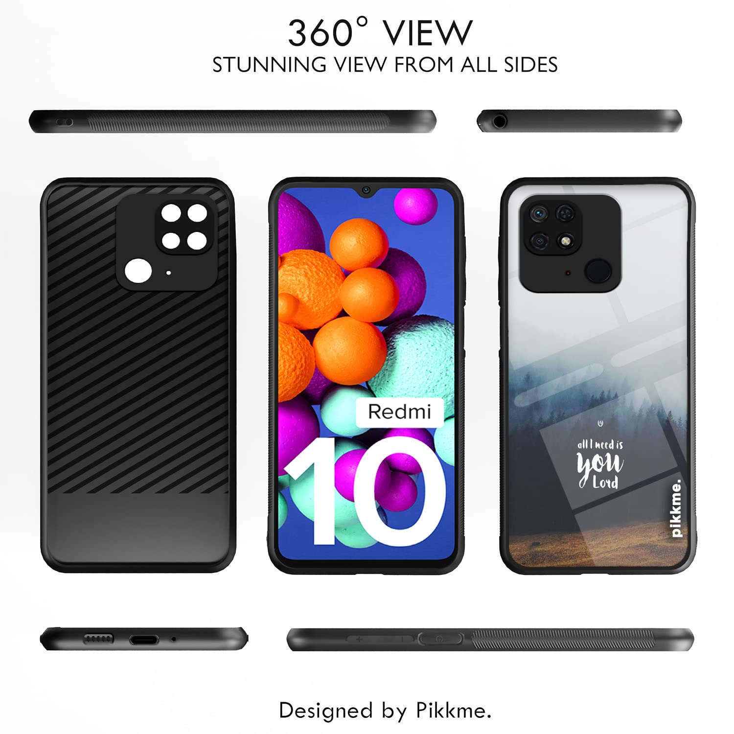 Redmi 10/10 Power Hybrid mobile cover by Pikkme – photo 2