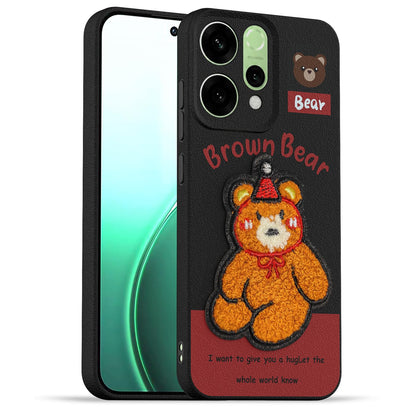 Cherry Plush Patch phone cover for Oppo Reno 14 5G – Pikkme