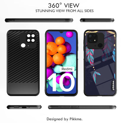 Pikkme Flower mobile cover for Redmi 10/10 Power – photo 2
