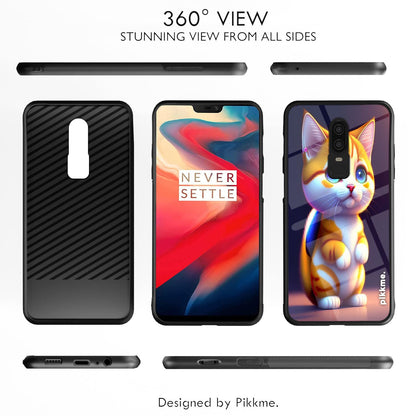 Pikkme OnePlus 6 Cat mobile cover – photo 2