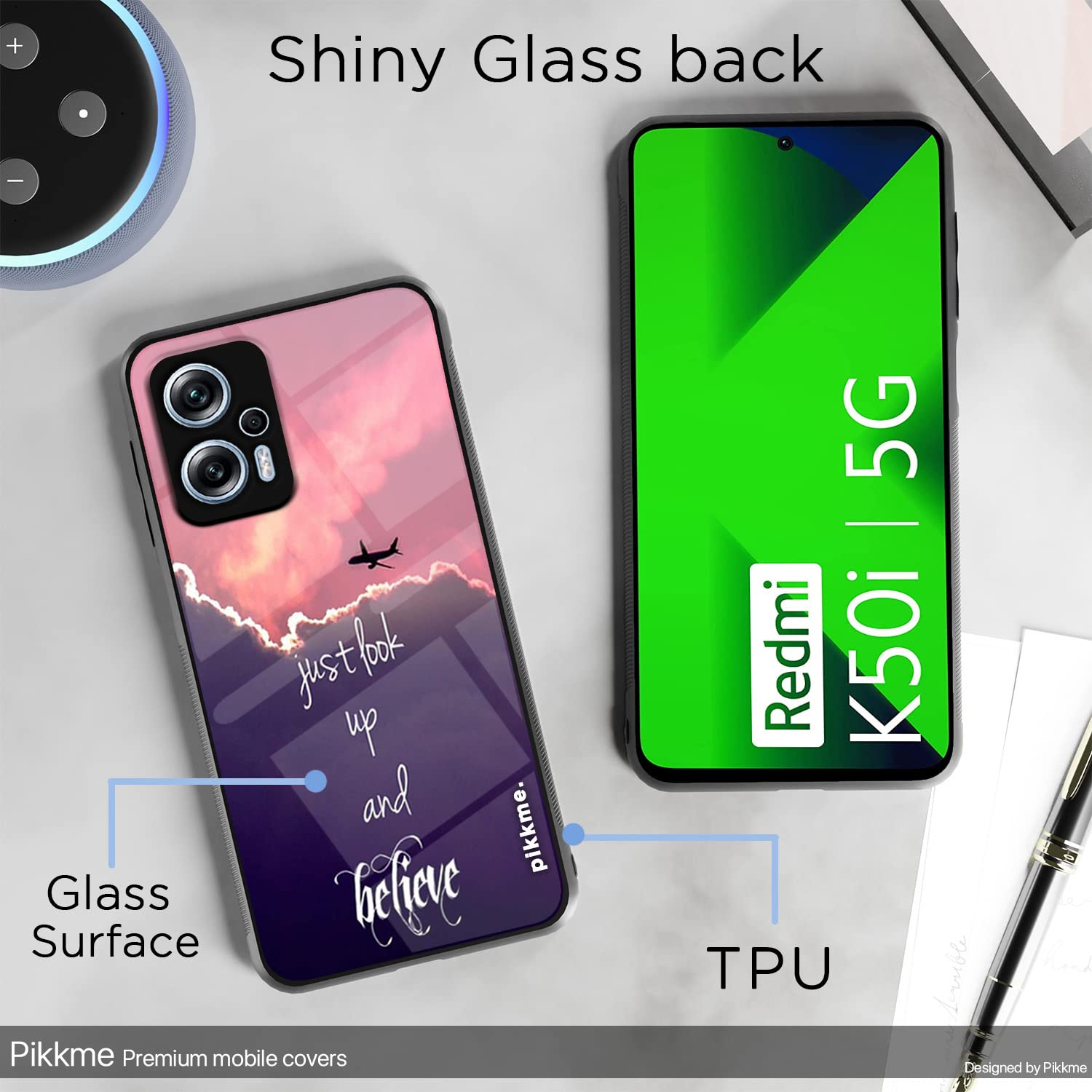 Redmi K50i 5G mobile back cover by Pikkme – photo 3