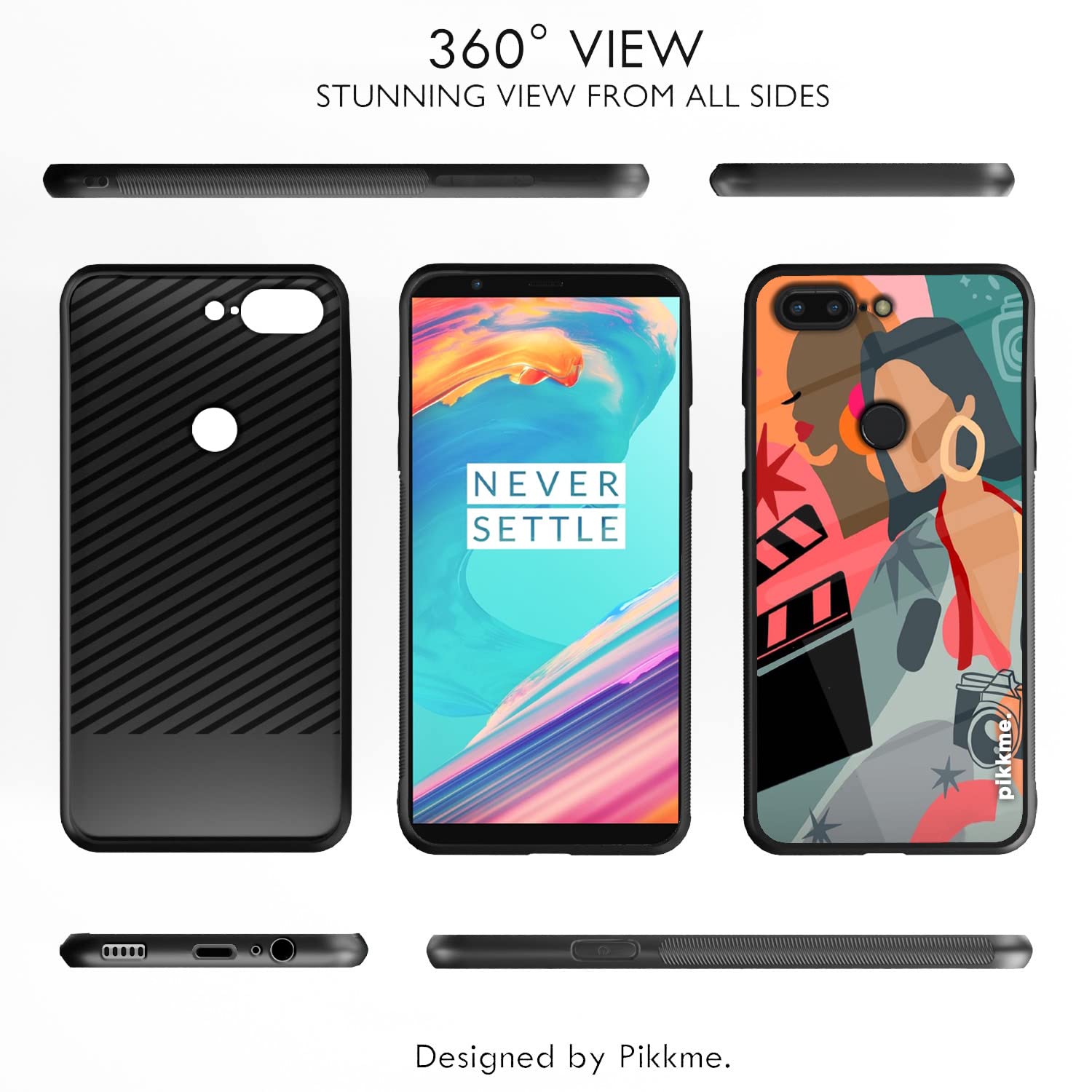 OnePlus 5T Hybrid back cover by Pikkme – photo 2