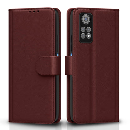 Redmi Note 11/Note 11s Wallet flip cover in brown by Pikkme