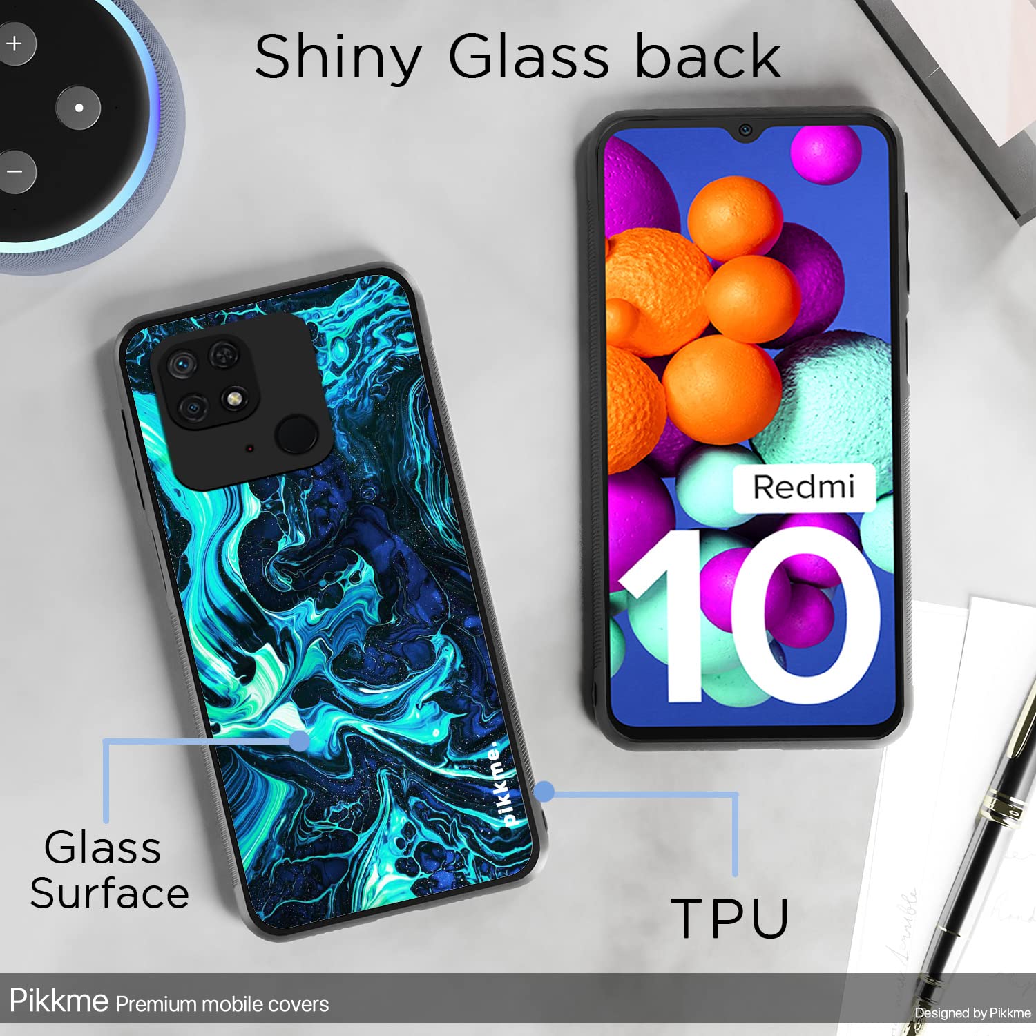 Redmi 10/10 Power Hybrid phone cover by Pikkme – photo 3