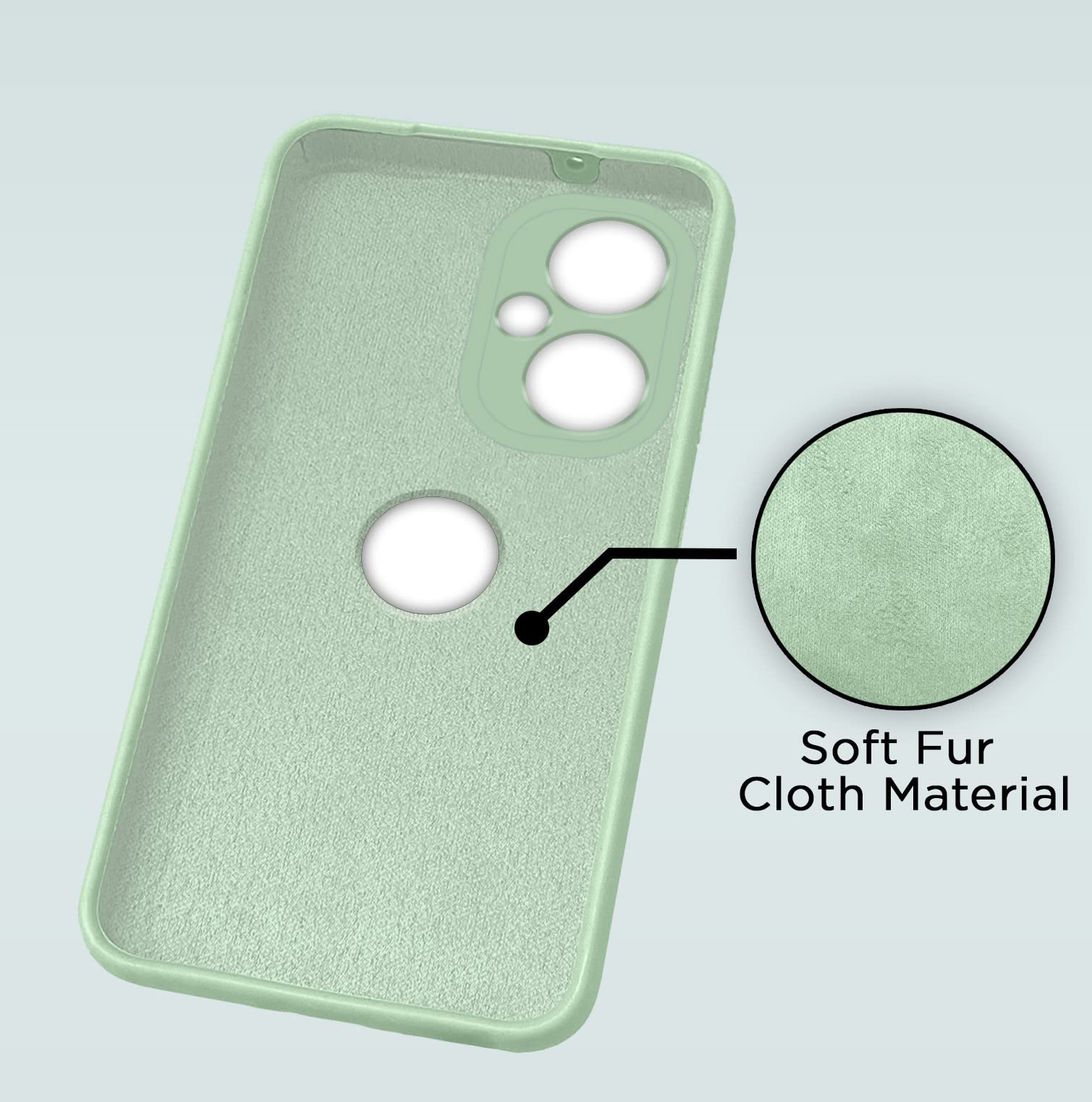 Pikkme mint green mobile cover for OnePlus Nord CE 3 Lite 5G – photo 6