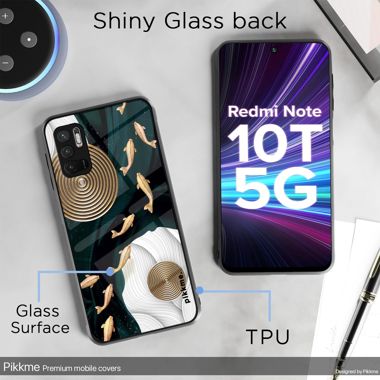 Pikkme Redmi Note 10T/Poco M3 Pro 5G Flower phone cover – photo 3
