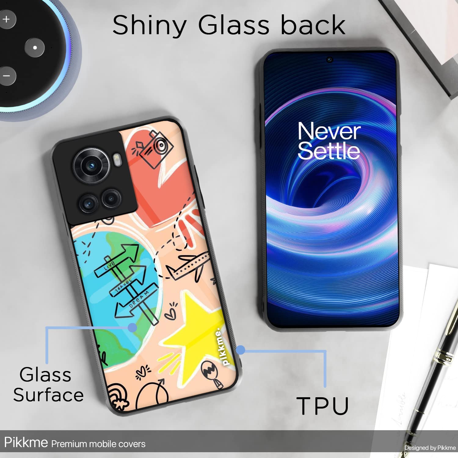 OnePlus 10R Hybrid mobile back cover by Pikkme – photo 3