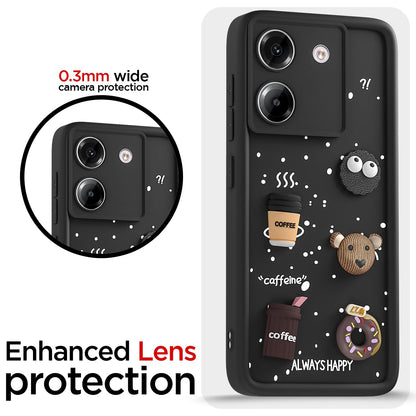 Pikkme Poco M7 Pro 5G/3D black mobile cover – photo 5