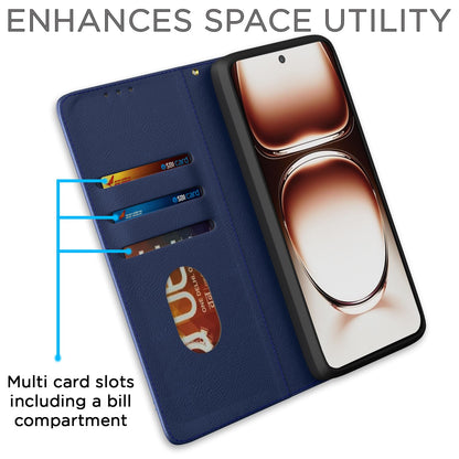 Blue mobile flip cover for Oppo Reno 12 Pro 5G – Pikkme – photo 3