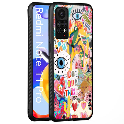 Flower Mobile back cover for Redmi Note 11 Pro/Note 11 Pro Plus 5G – Pikkme