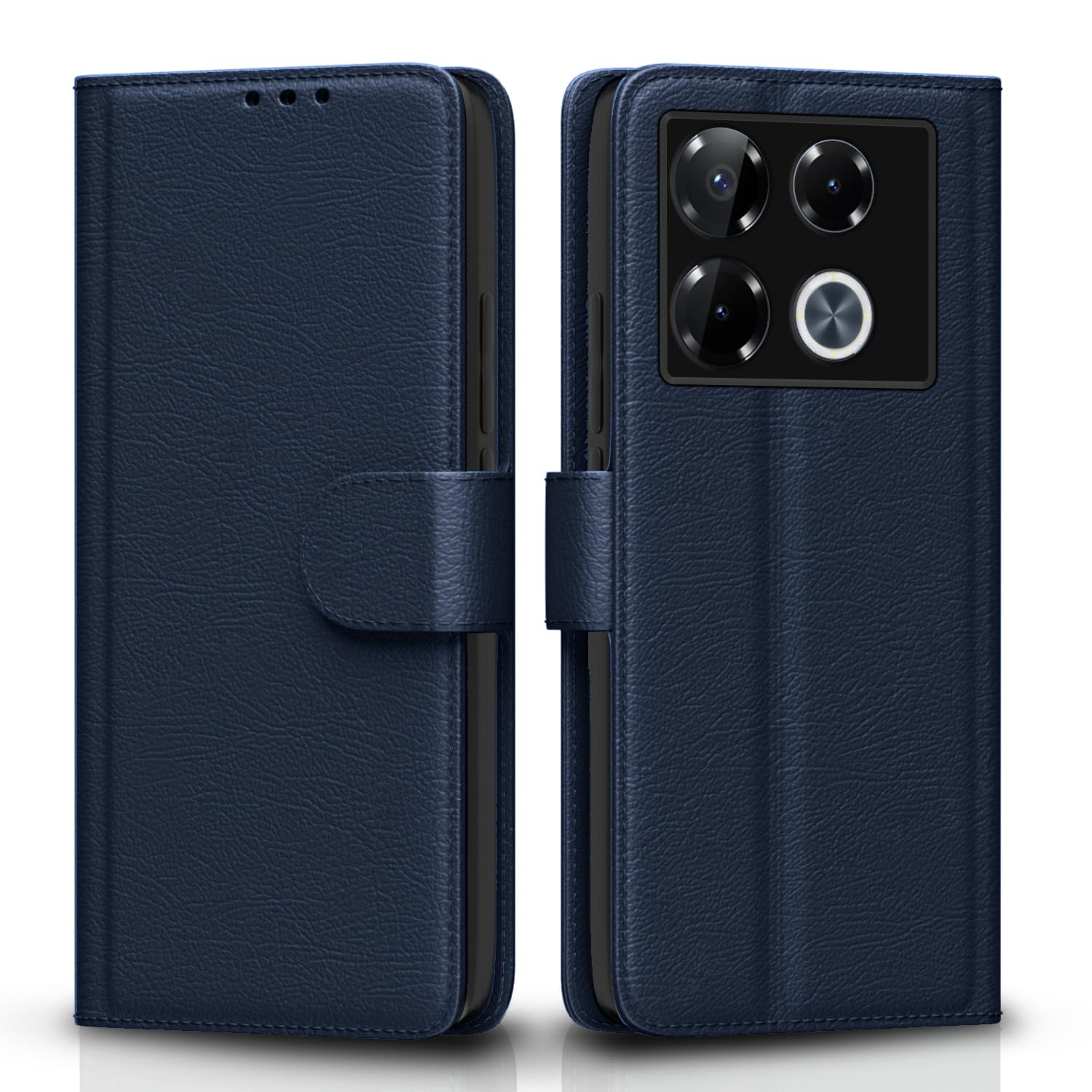 Pikkme Infinix Note 40 Pro Plus 5G Wallet blue mobile flip cover