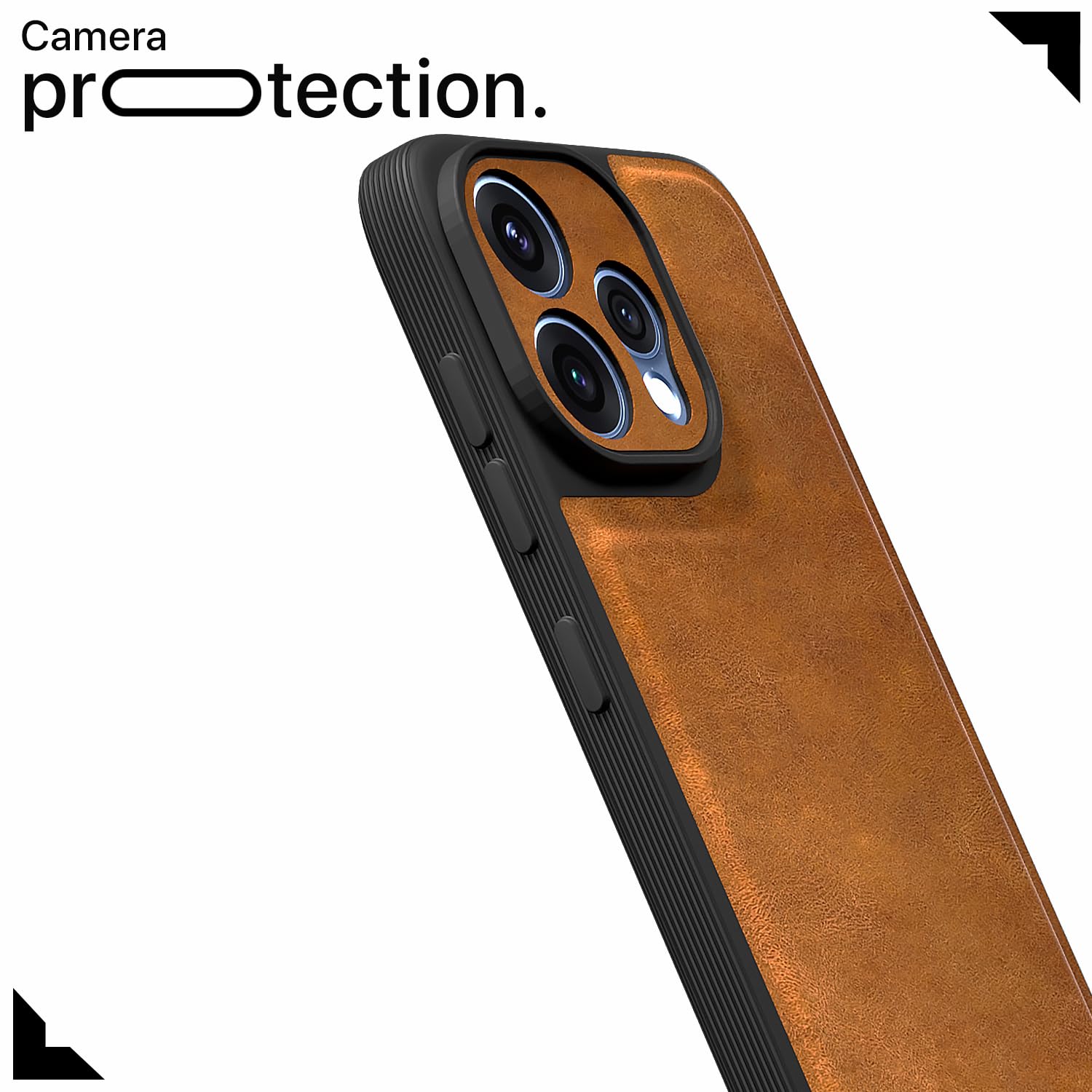 Pikkme Oppo Reno 15 5G Leather brown phone cover – photo 5