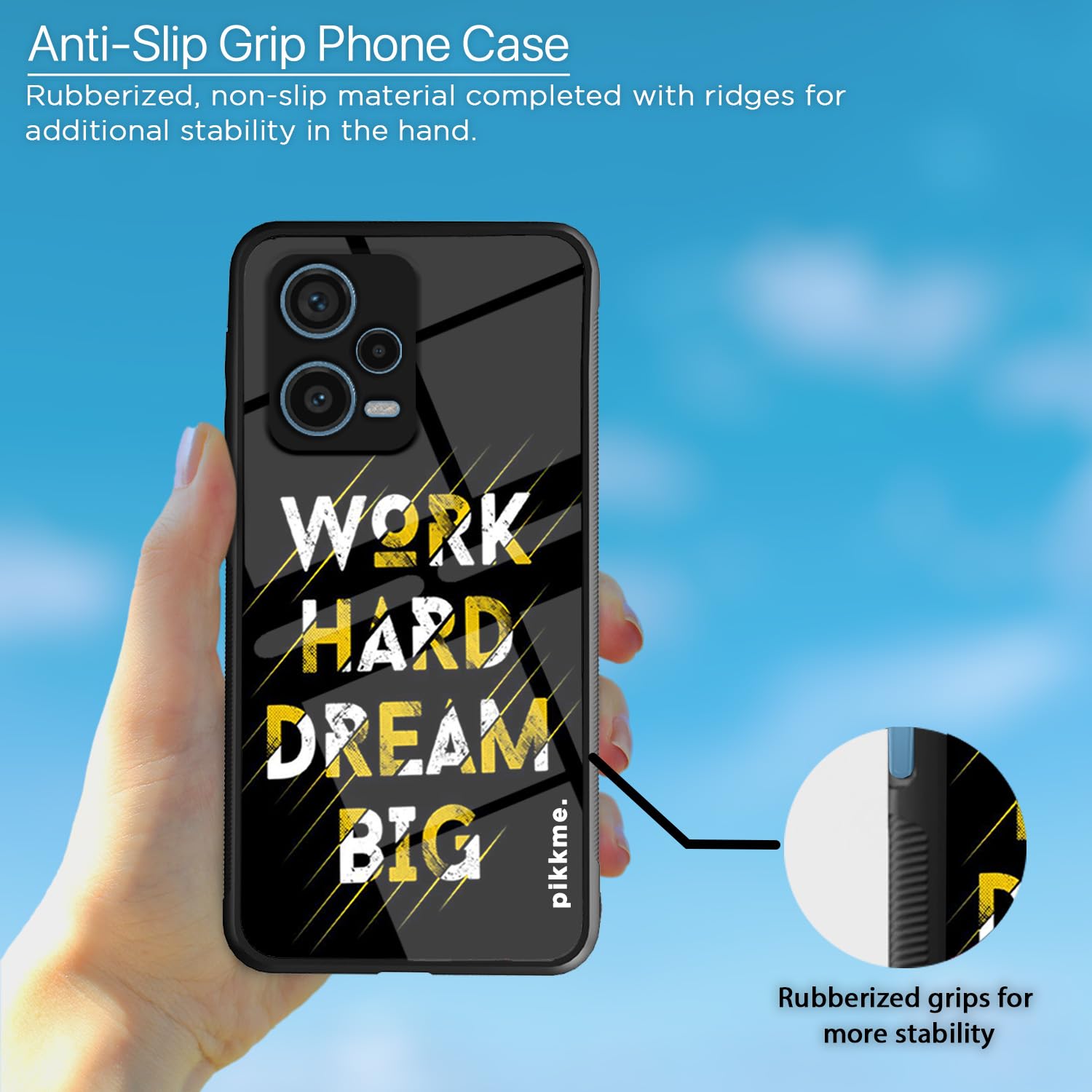 Pikkme Redmi Note 12 Pro Plus 5G Hybrid phone cover – photo 4