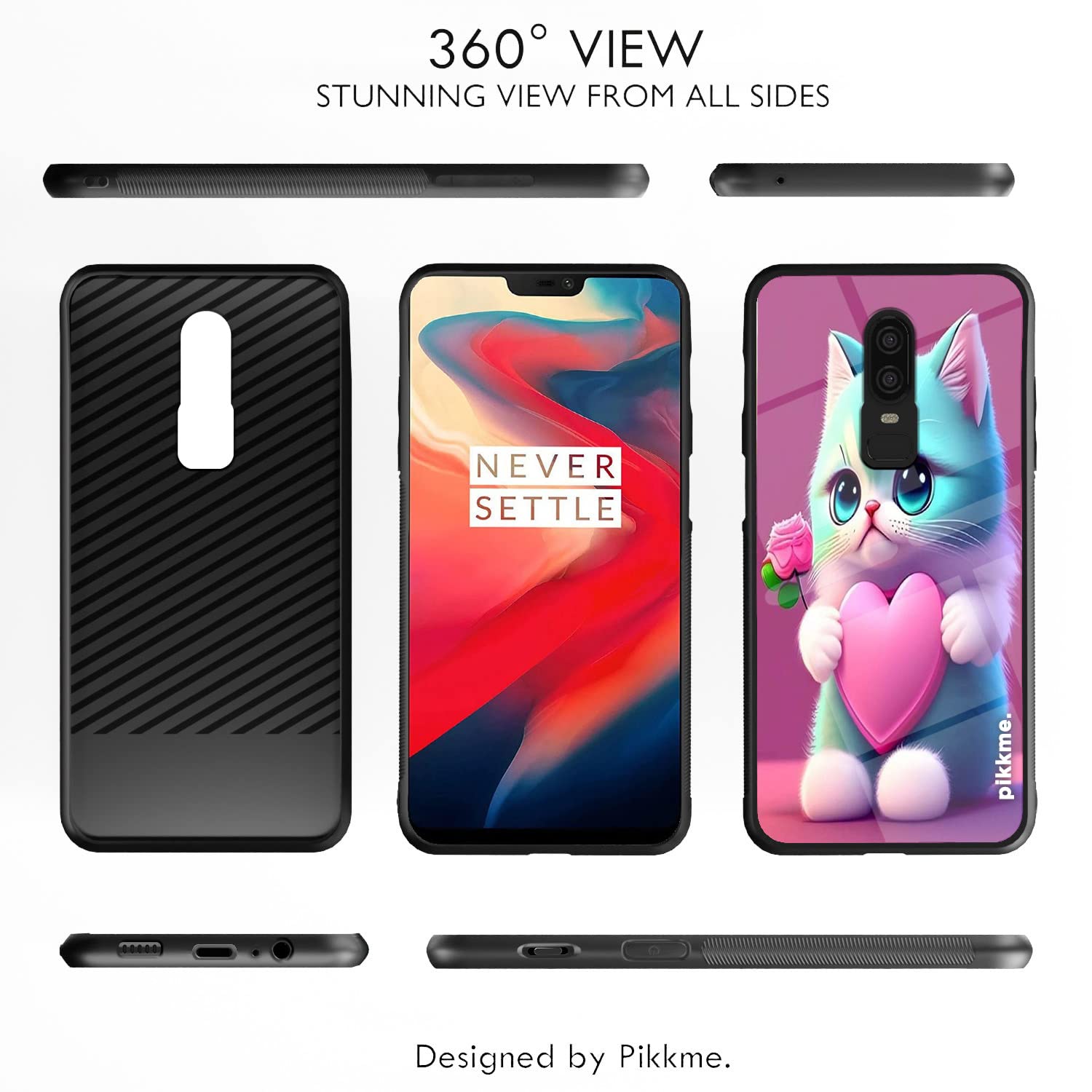 Pikkme OnePlus 6 Hybrid mobile cover – photo 2