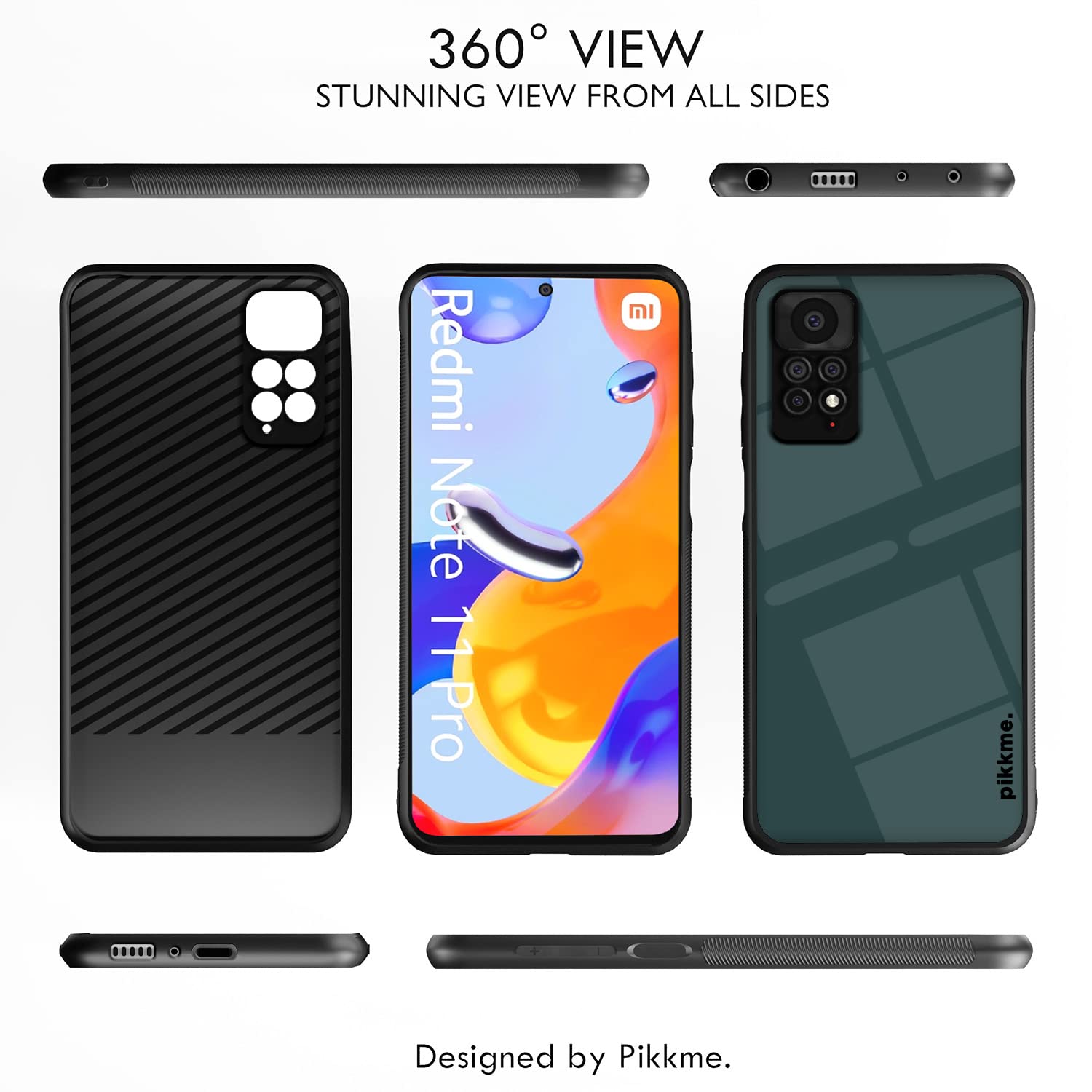 Redmi Note 11 Pro/Note 11 Pro Plus 5G Hybrid back cover by Pikkme – photo 2