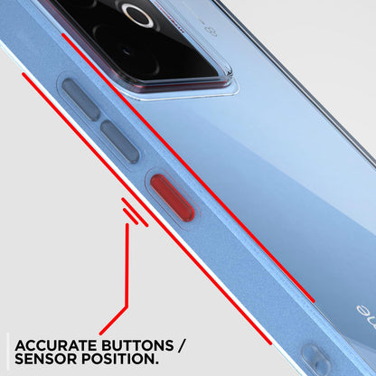 Pikkme Realme GT 7 5G / GT 7T 5G PC + TPU Crystal Clear Back Cover (Transparent)
