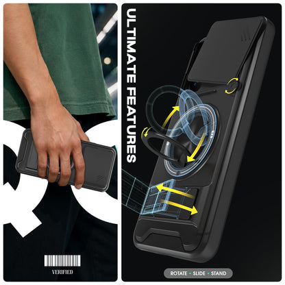 Vivo V60e/V60 5G Tough Armor back cover in black by Pikkme – photo 2