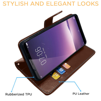 Brown & coffee Magnetic flip case for Vivo V7 Plus/V7 – Pikkme – photo 5