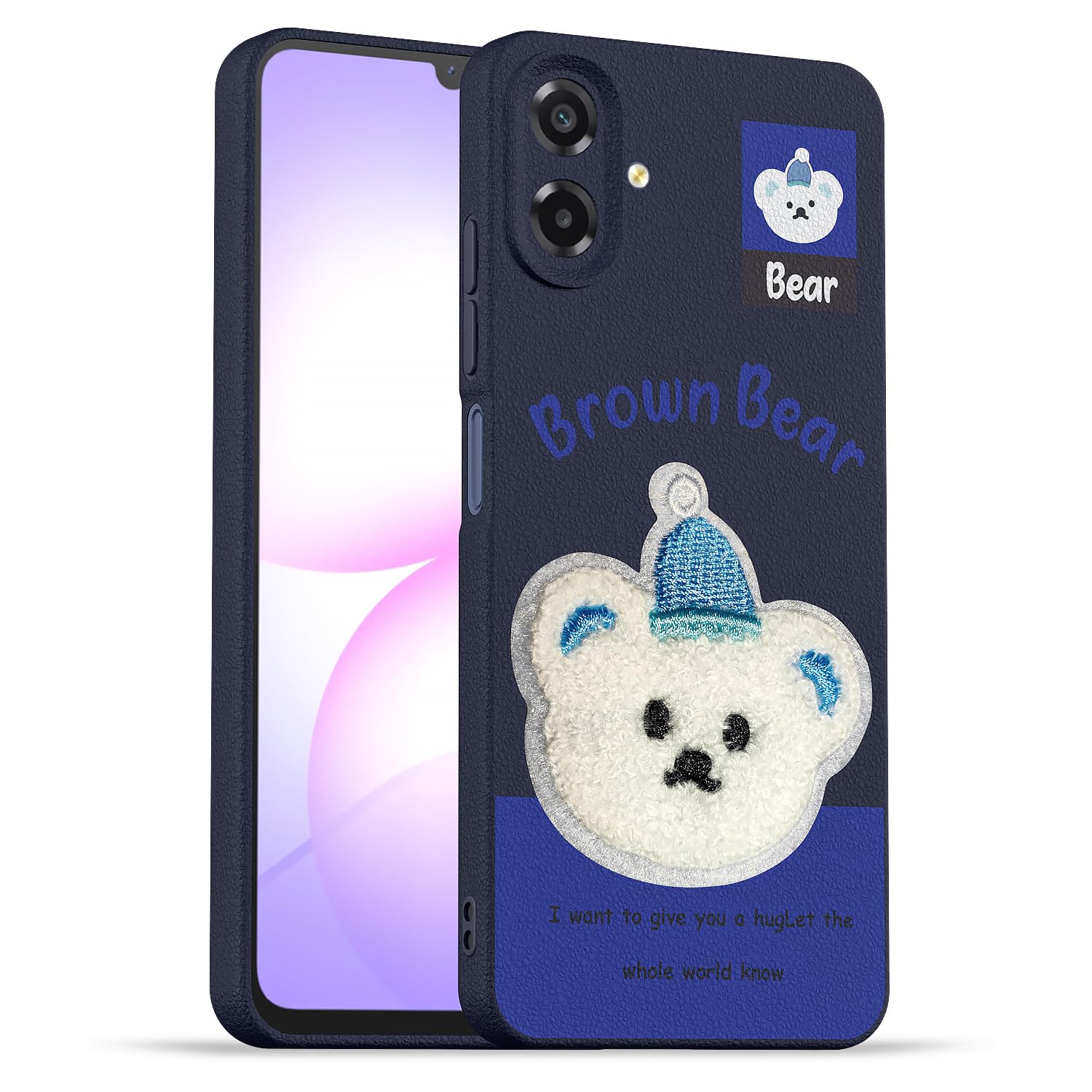 Samsung F70e 5G/F07/A07/M07 phone cover in blue by Pikkme