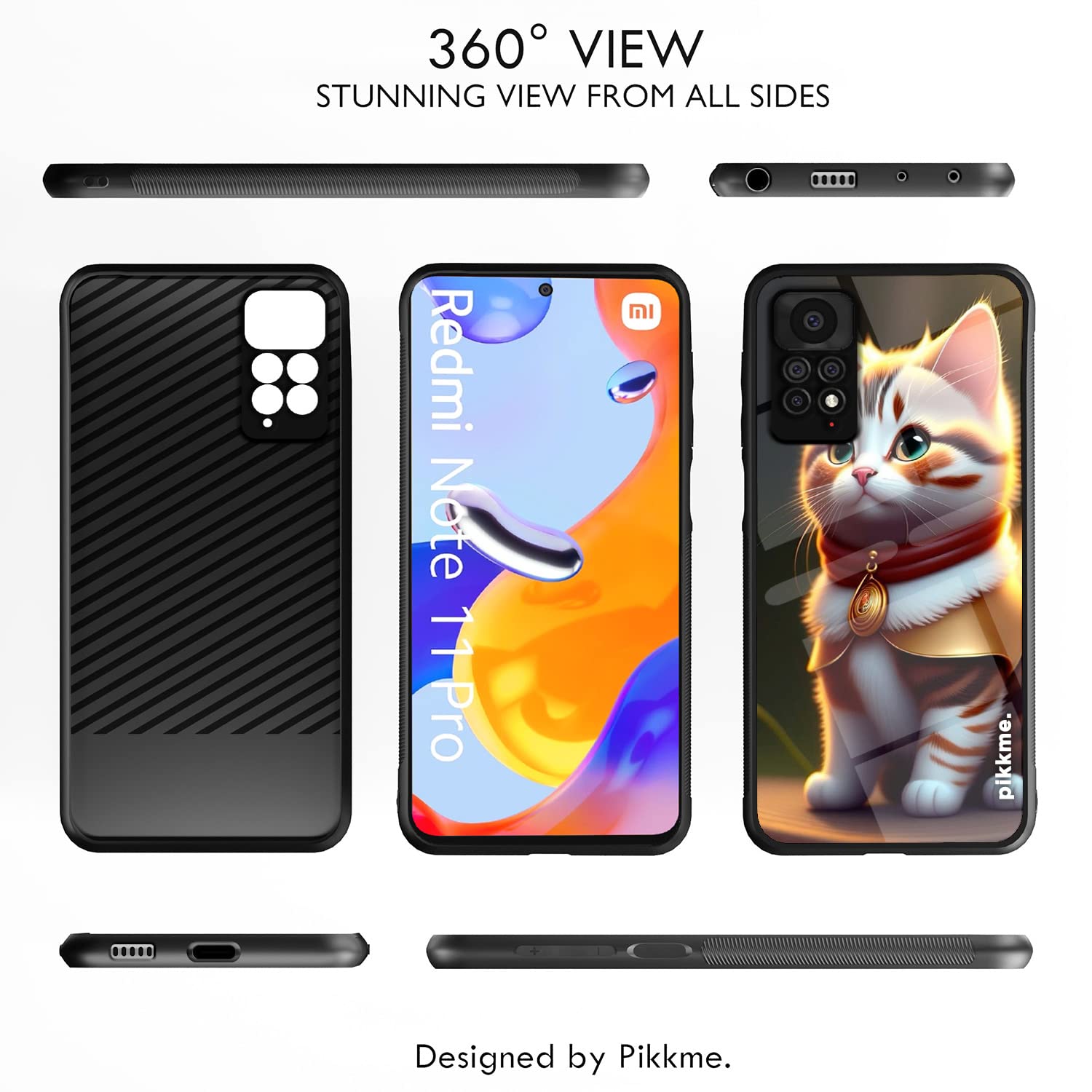 Redmi Note 11 Pro/Note 11 Pro Plus 5G Cat mobile back cover by Pikkme – photo 2
