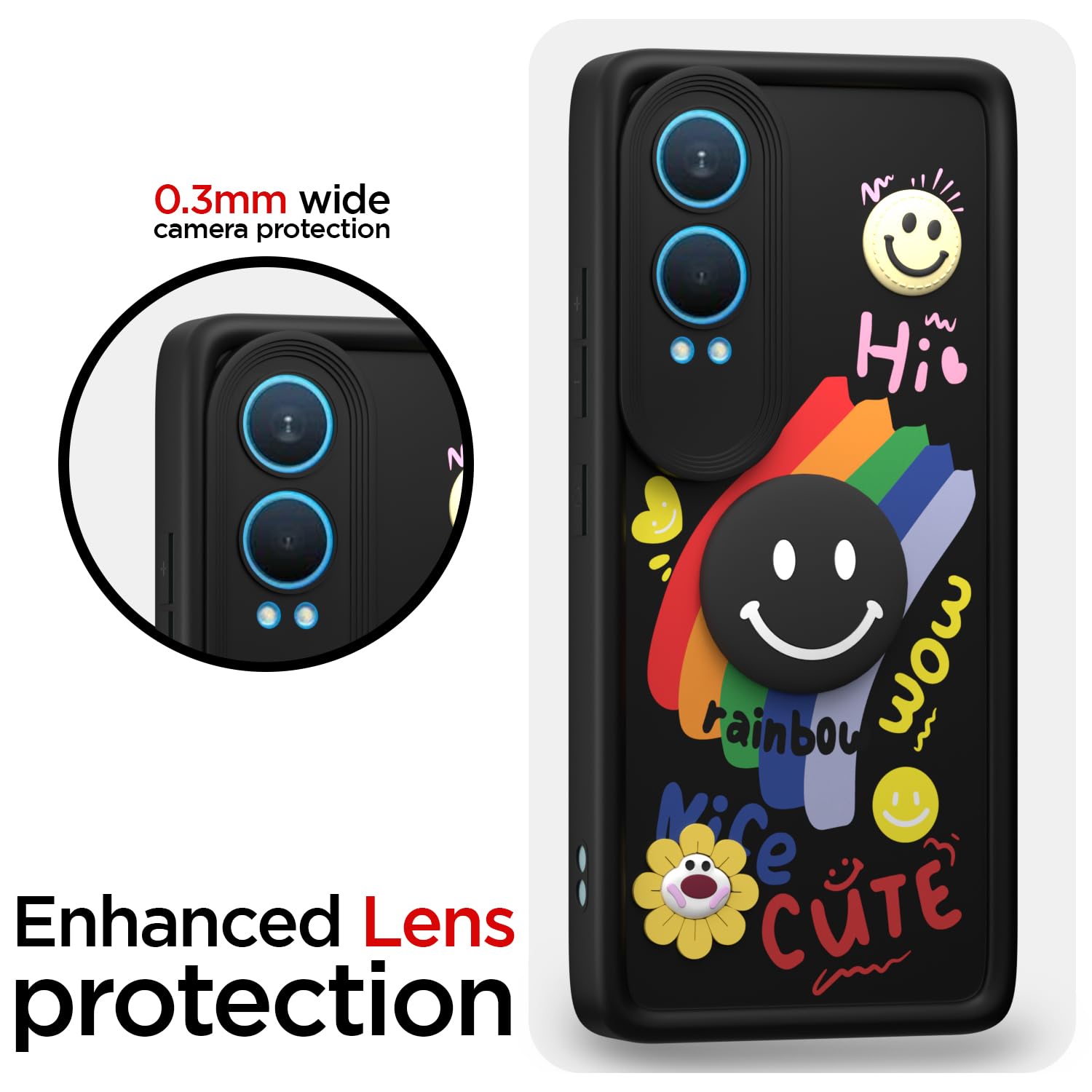 Pikkme OnePlus Nord CE 4 Lite 5G black back cover – photo 5