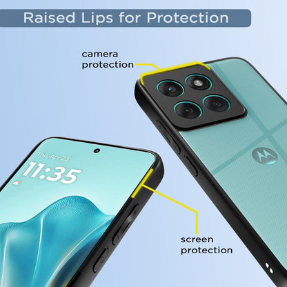Moto Edge 60/Edge 60 Fusion 5G mobile cover in black by Pikkme – photo 4