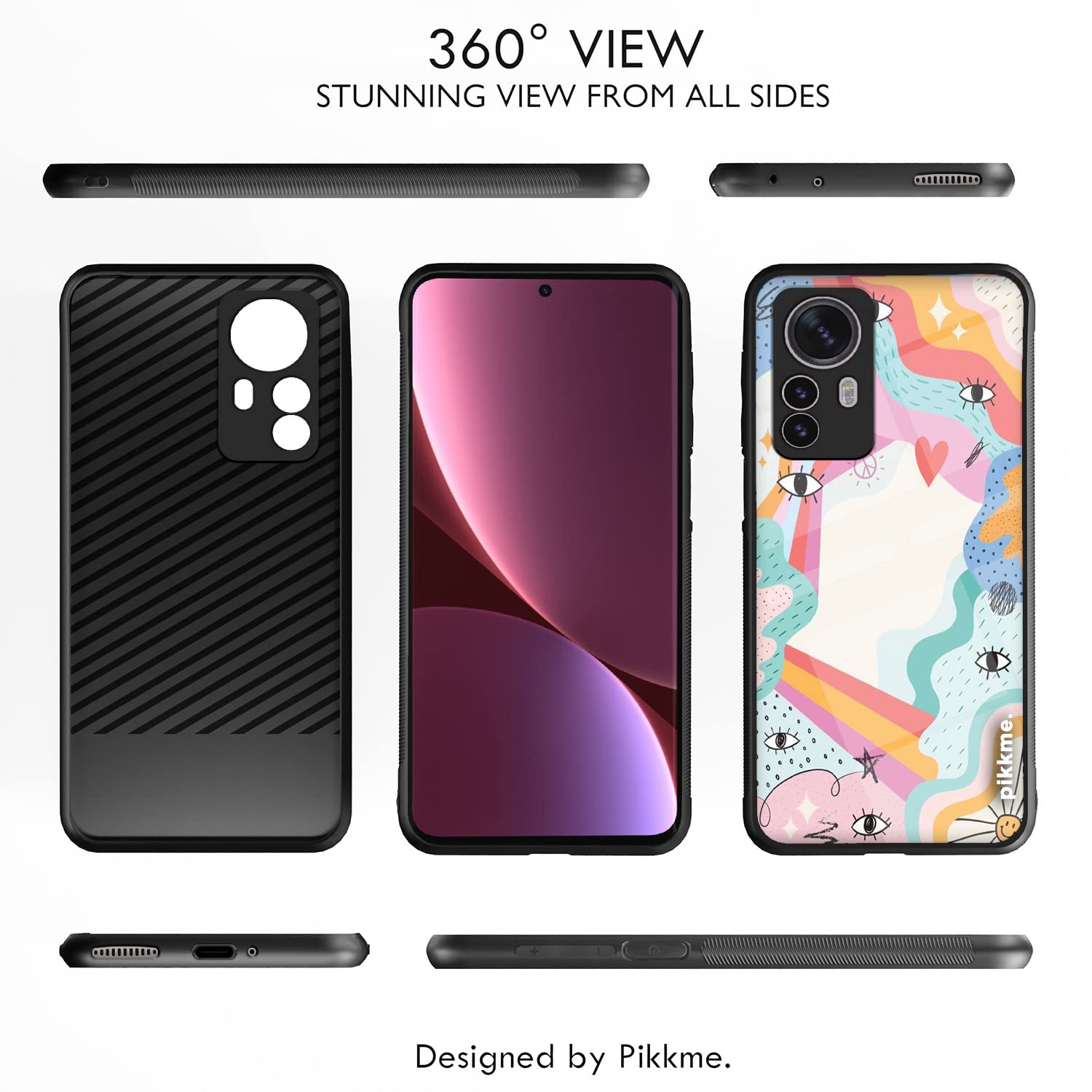 Pikkme Mi 12 Pro 5G Hybrid mobile back cover – photo 2