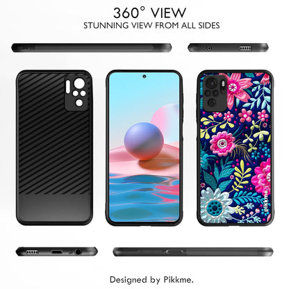 Redmi Note 10/Note 10s Flower mobile back cover by Pikkme – photo 2