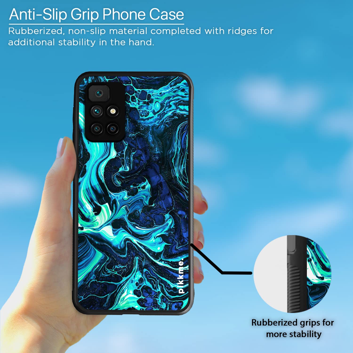 Pikkme Hybrid phone cover for Redmi 10 Prime – photo 5