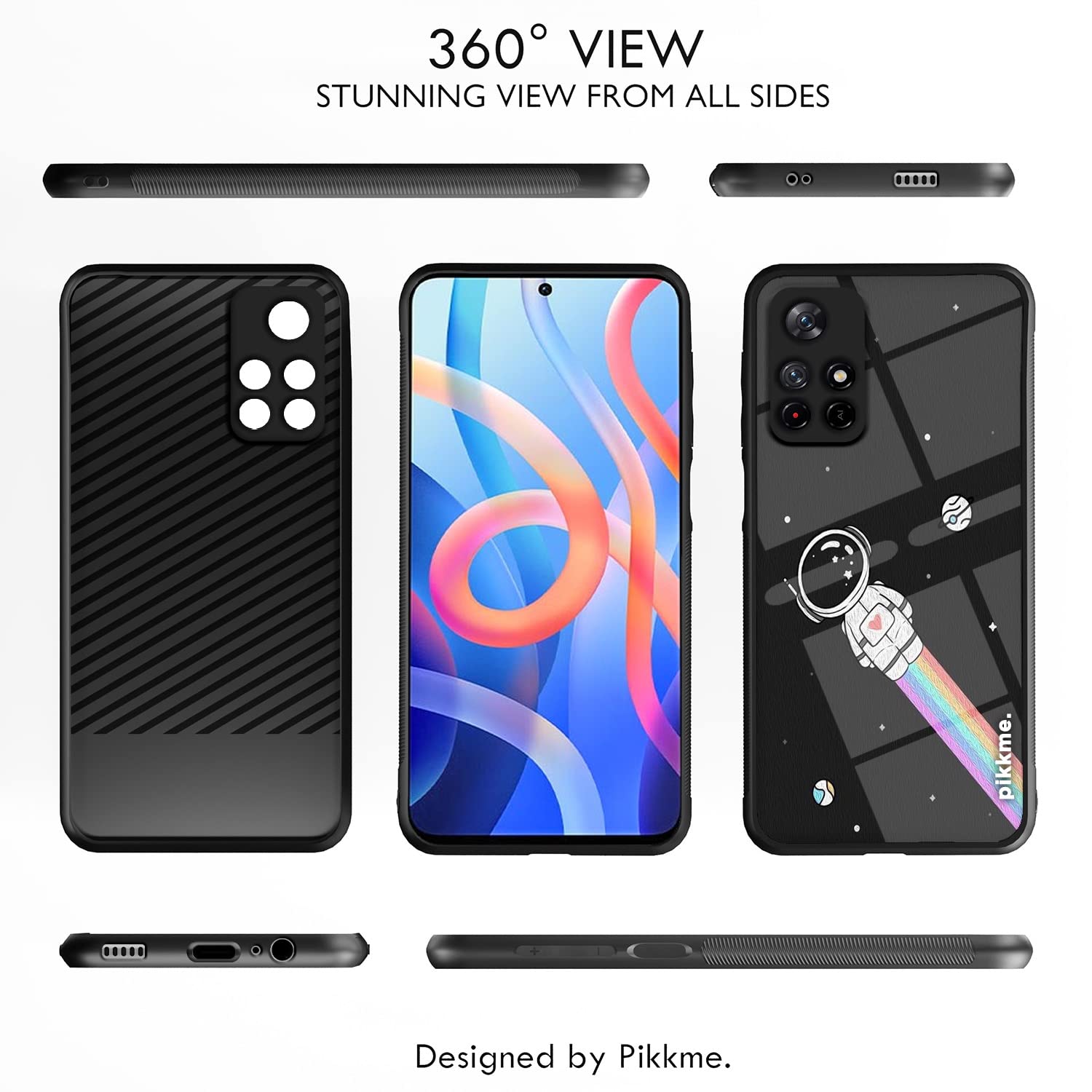 Pikkme Redmi Note 11T/Poco M4 Pro 5G Hybrid mobile cover – photo 2