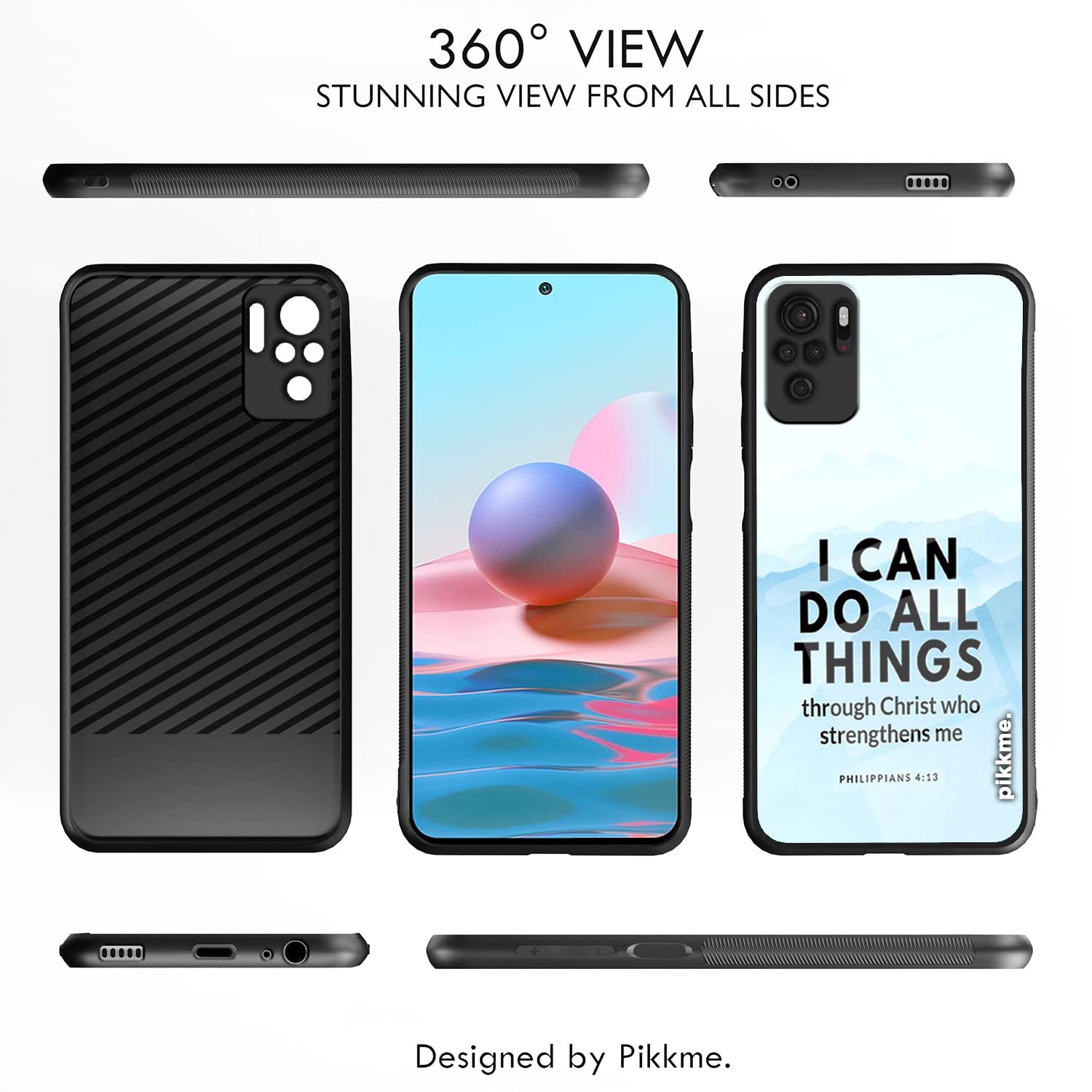 Pikkme Hybrid phone cover for Redmi Note 10/Note 10s – photo 2