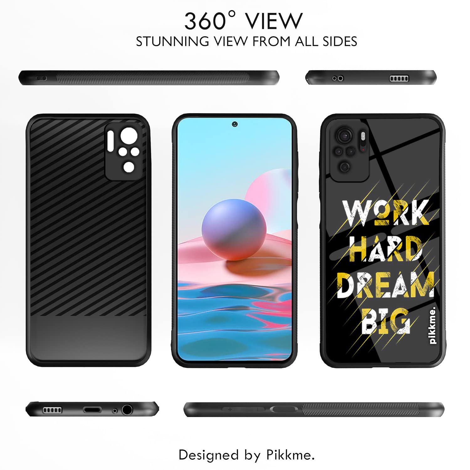 Redmi Note 10/Note 10s Hybrid phone cover by Pikkme – photo 2
