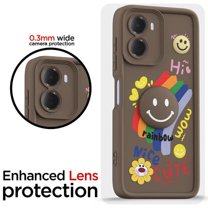 Brown phone cover for Redmi 15A 5G – Pikkme – photo 5