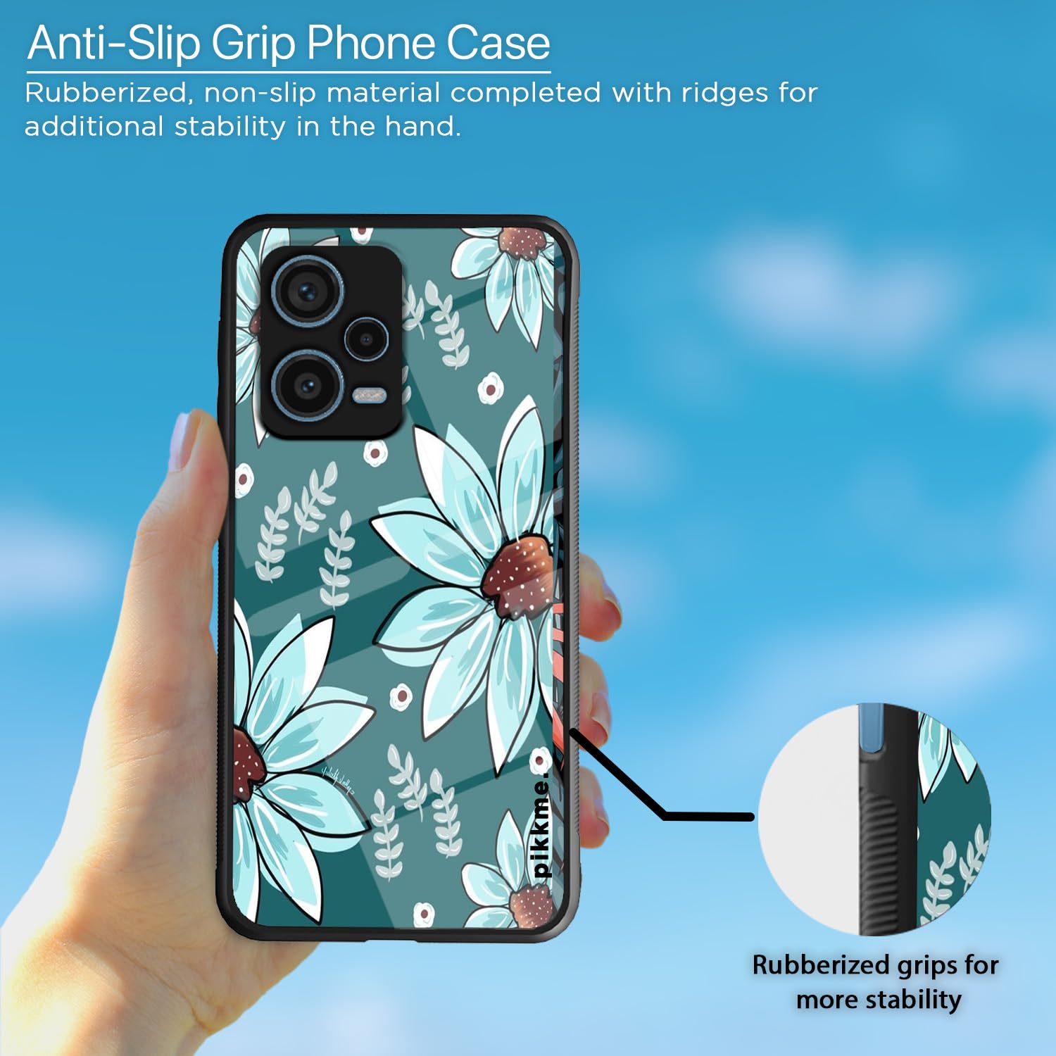 Pikkme Redmi Note 12 Pro Plus 5G Flower phone cover – photo 5