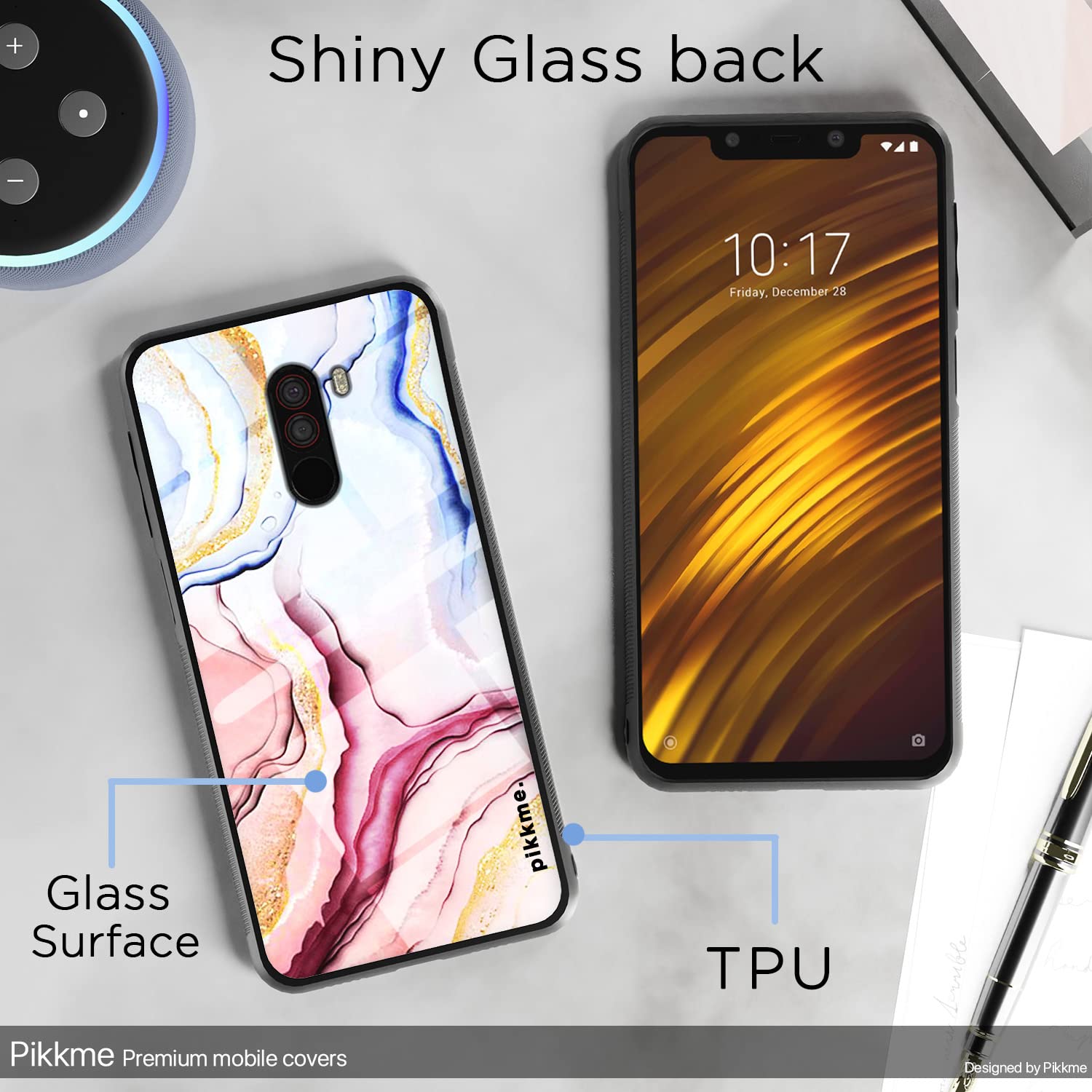Pikkme Poco F1 Hybrid mobile back cover – photo 3