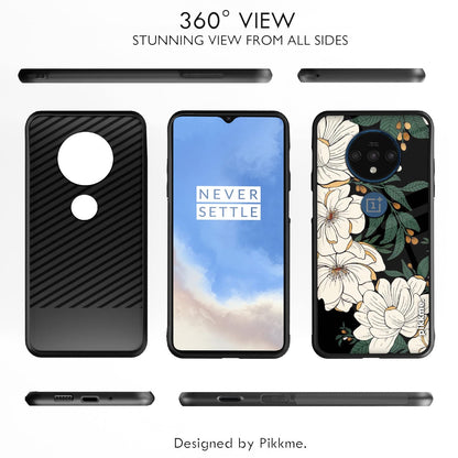 Flower Mobile back cover for OnePlus 7T – Pikkme – photo 2