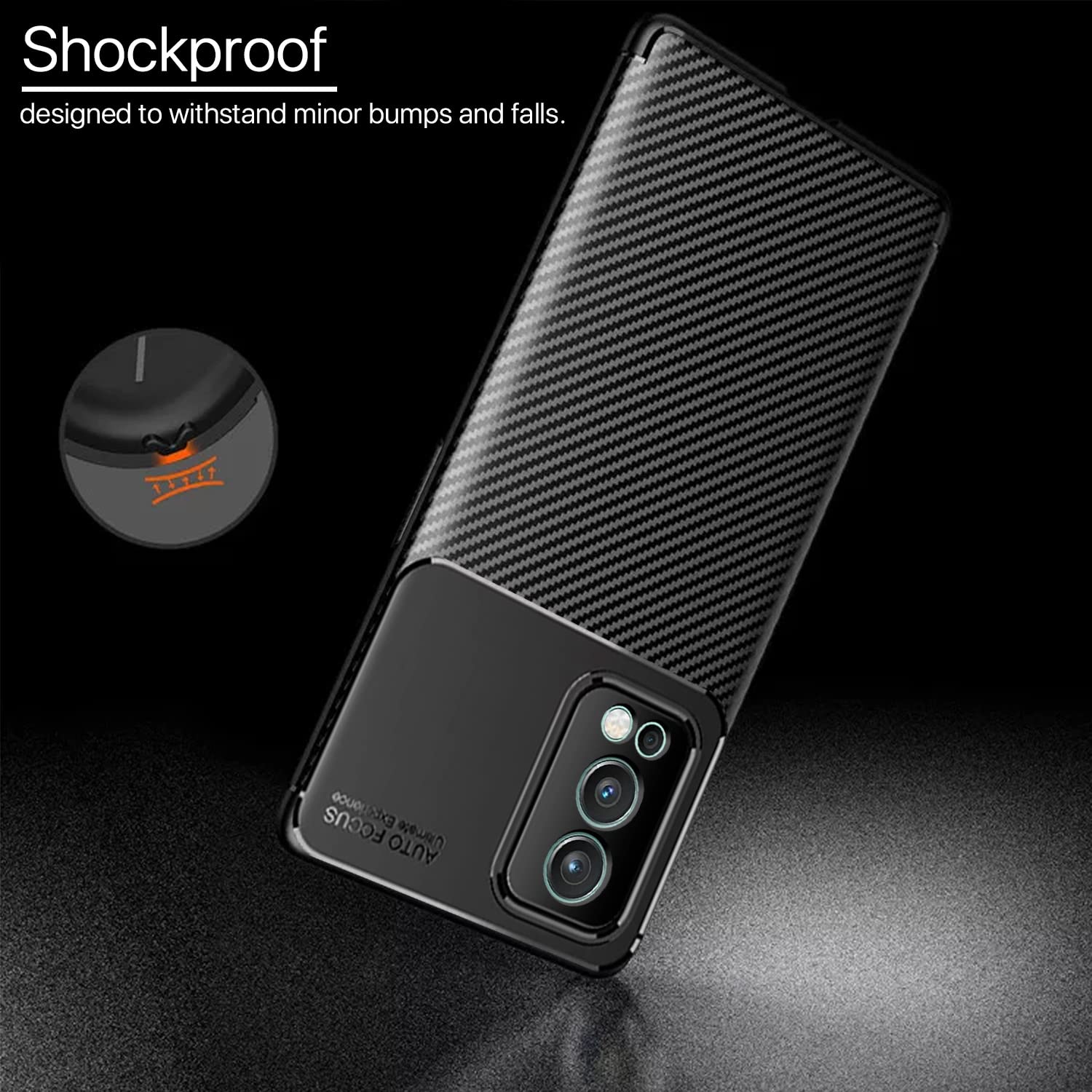 Pikkme OnePlus Nord 2 5G black mobile cover – photo 4