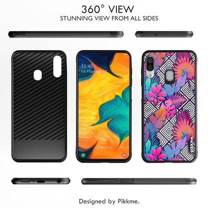 Flower Phone cover for Samsung A20/A30/M10s – Pikkme – photo 2