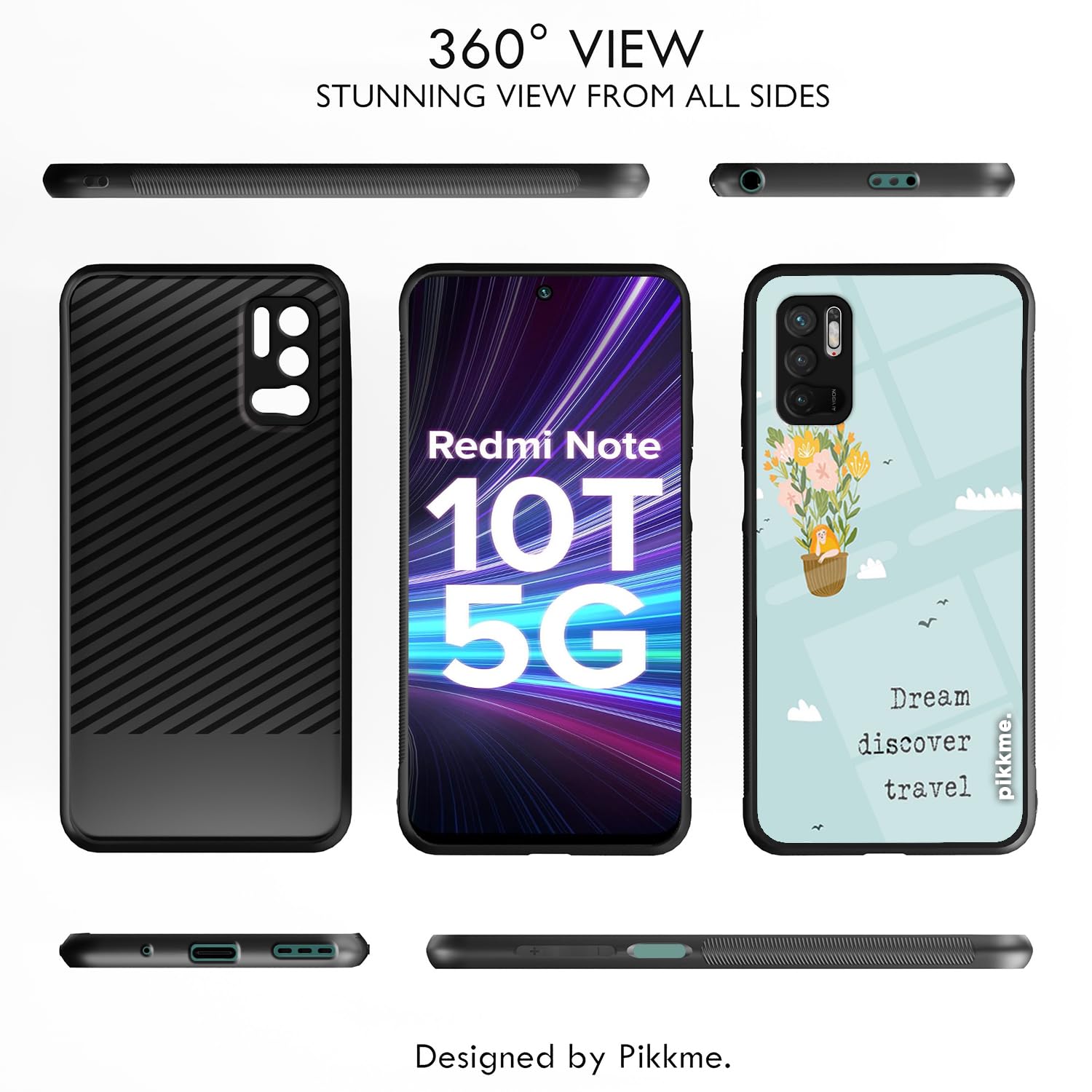 Pikkme Redmi Note 10T/Poco M3 Pro 5G Hybrid back cover – photo 2