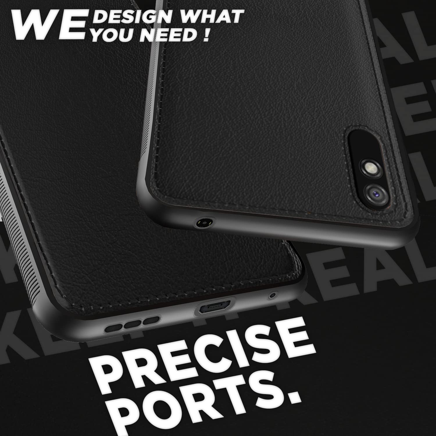 Pikkme Redmi 9A/9i/9A Sport black mobile back cover – photo 4