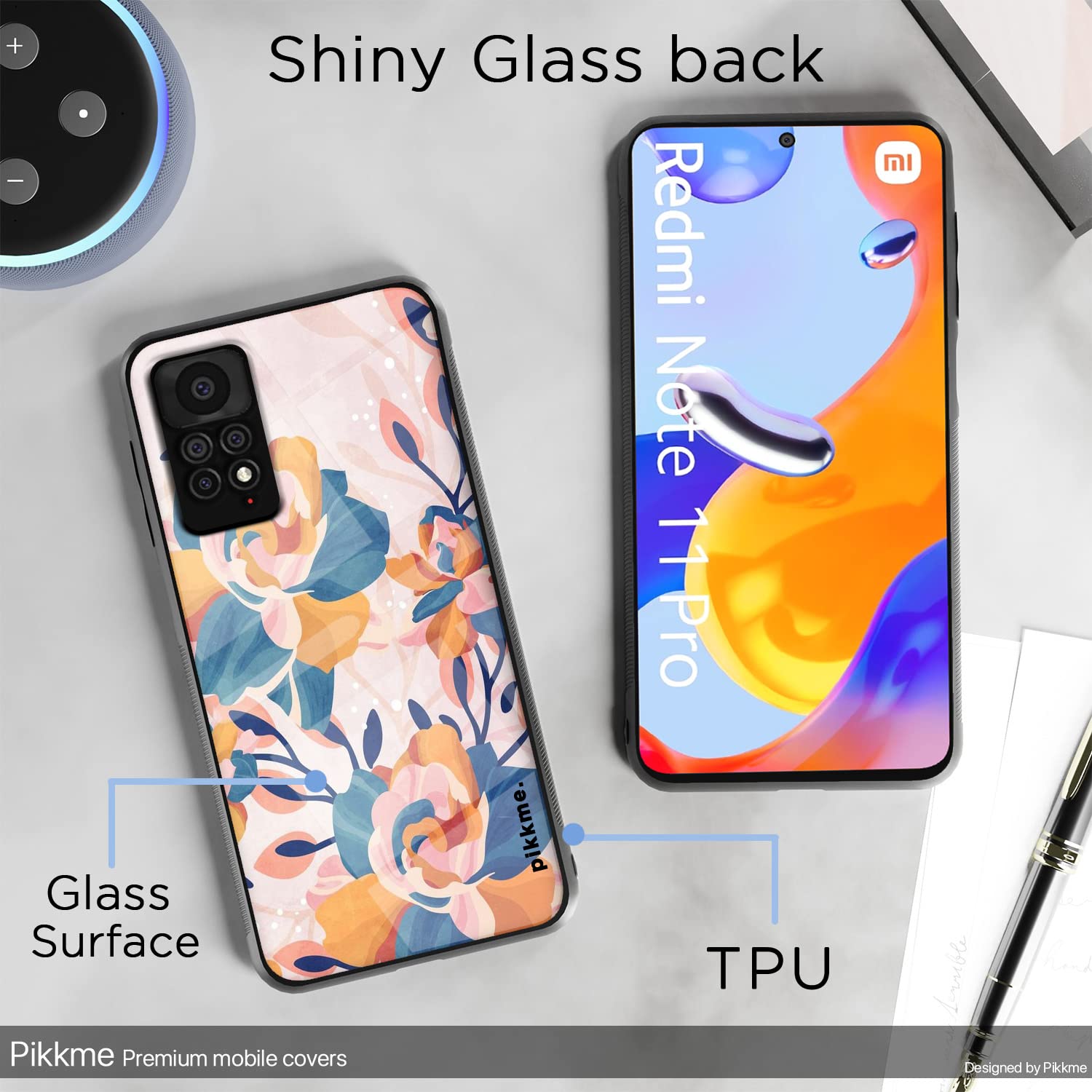 Flower Phone cover for Redmi Note 11 Pro/Note 11 Pro Plus 5G – Pikkme – photo 3