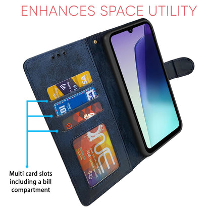 Pikkme Poco M7 5G Magnetic navy & light blue flip cover – photo 5