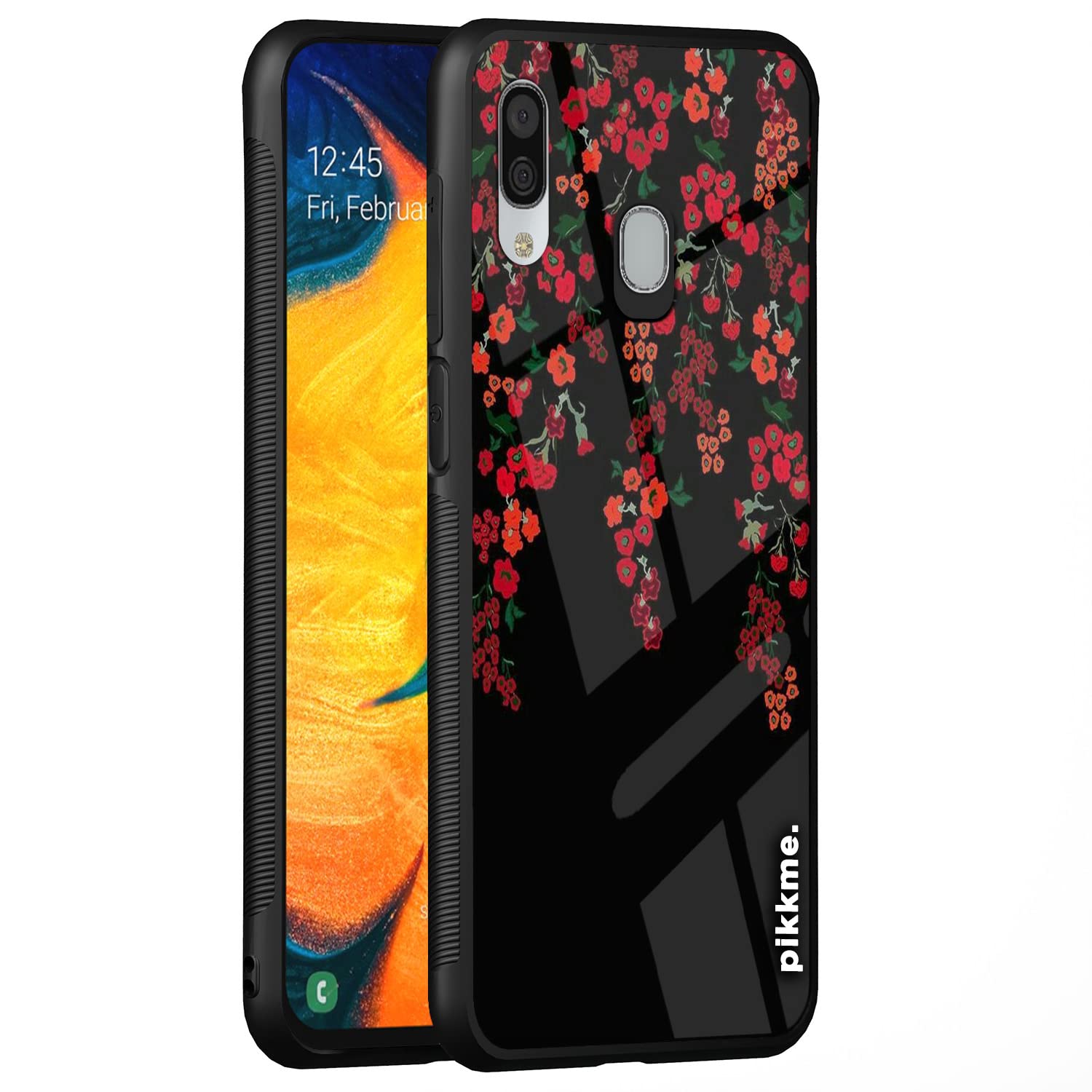 Pikkme Flower mobile back cover for Samsung A20/A30/M10s