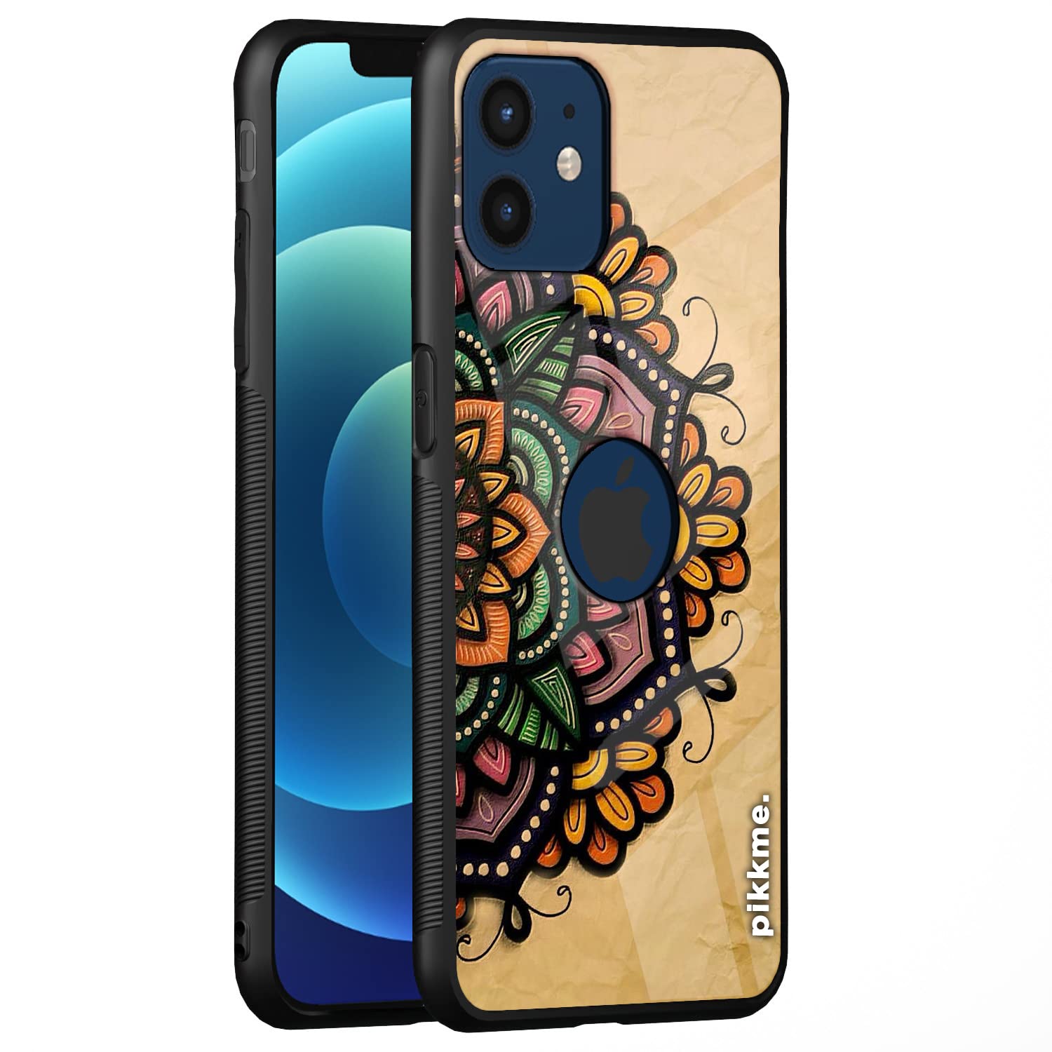 Pikkme Hybrid mobile back cover for iPhone 12