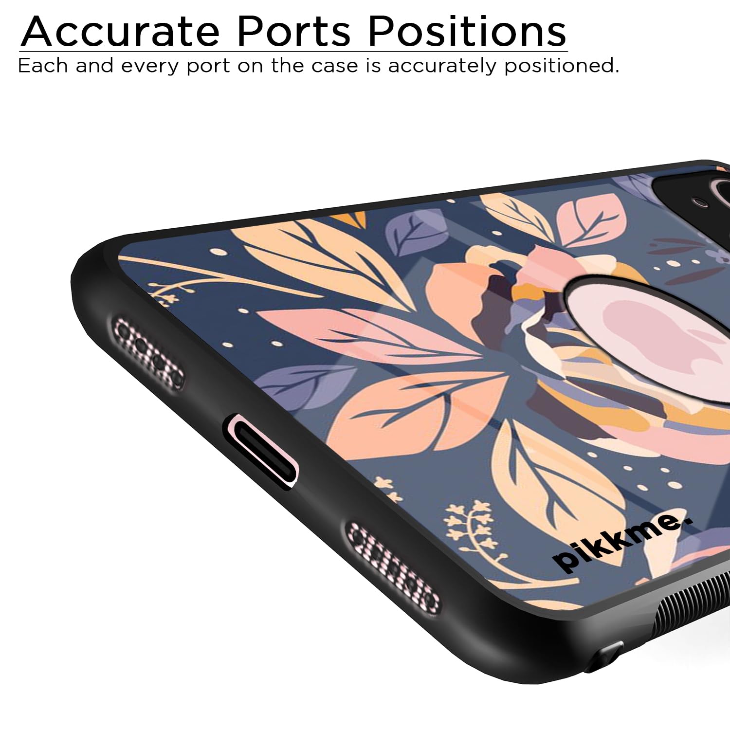 Pikkme iPhone 15 Plus Flower mobile back cover – photo 6