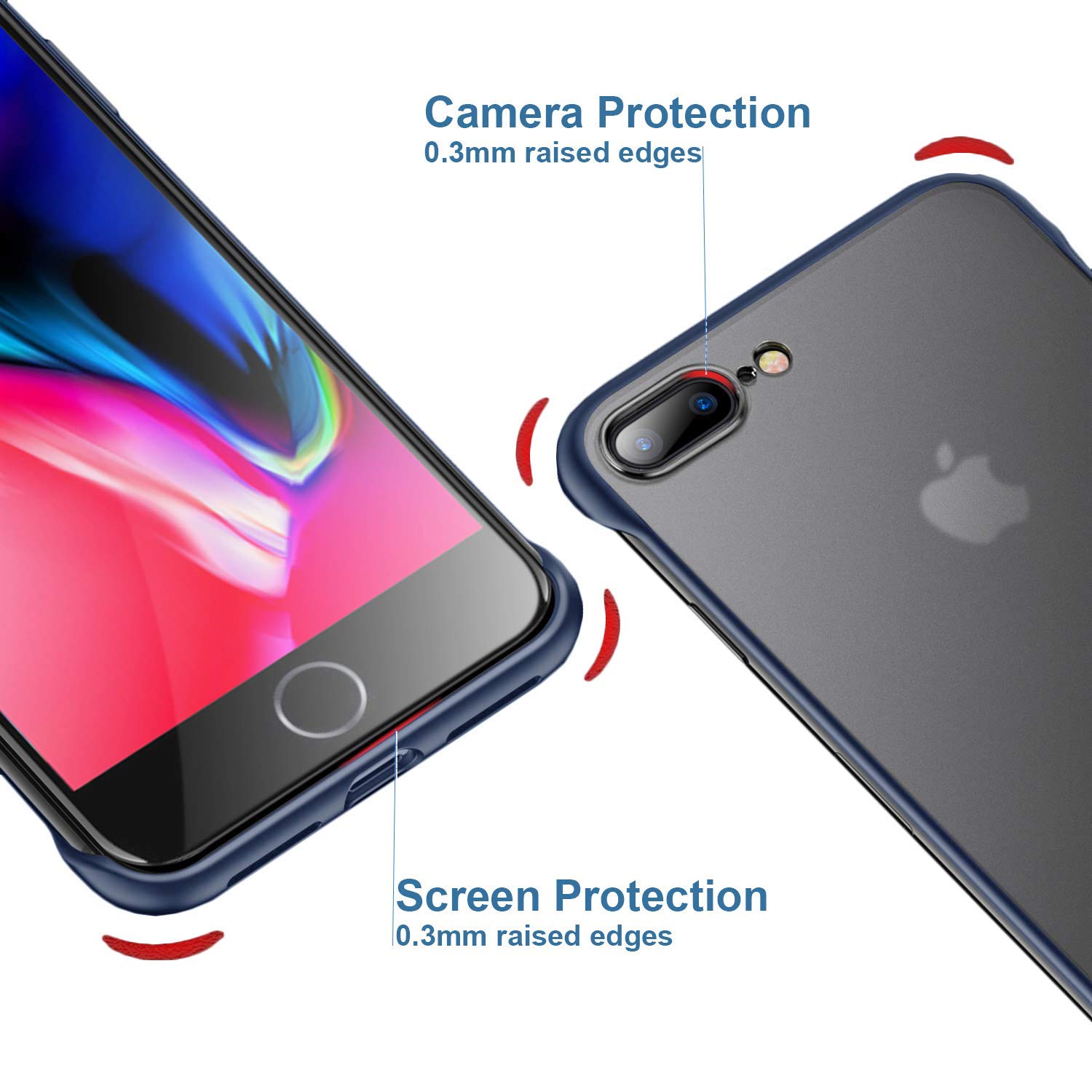 Pikkme blue phone cover for iPhone 7 Plus/8 Plus – photo 3