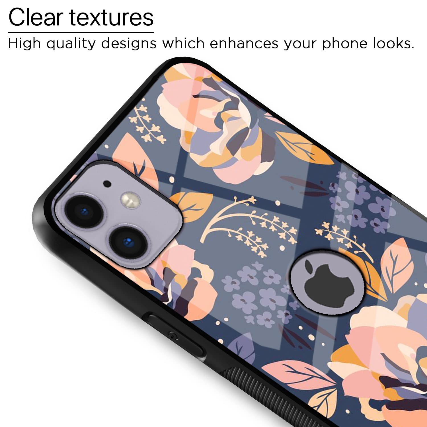 iPhone 12 Mini Flower back cover by Pikkme – photo 4