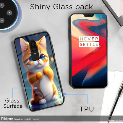 OnePlus 6 Cat mobile cover by Pikkme – photo 3